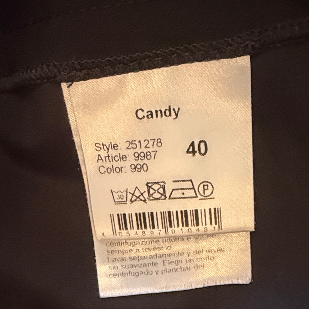Raffaello Rossi Candy Black Jogger - Picture 3 of 5